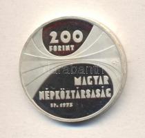 1975. 200Ft Ag "Magyar Tudományos Akadémia" T:PP