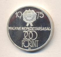 1975. 200Ft Ag "Felszabadulás" T:PP