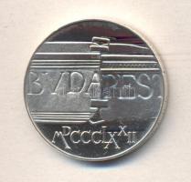 1972. 100Ft Ag "Pest és Buda egyeítése" T:BU