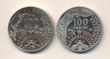 1986. 100Ft "Fáy András" pár T:PP,BU