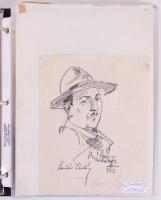 Márton Ferenc (1884-1940): Az 1933-as gödöllői jamboree-ról készített 67 darab szignált és magyarázó...