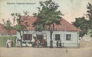 Zámoly, Wessely Ignác kereskedése, Divald & Monostory (EB)