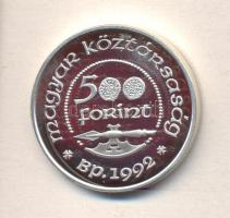 1992. 500Ft "Szent László" Ag T:PP