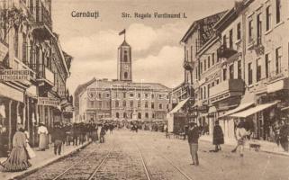 Chernivtsi (Czernowitz) Ferdinand street (small tear)