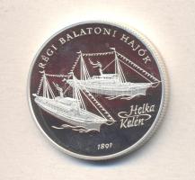 1997. 2000Ft Ag "Régi balatoni hajók I-Helka&Kelén" T:PP