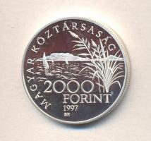 1997. 2000Ft Ag "Régi balatoni hajók I-Helka&Kelén" T:PP