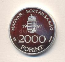 1997. 2000Ft Ag "Integráció az EU-ba-EURO I" T:PP