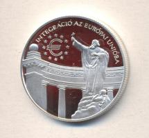 1999. 3000Ft Ag "Integráció az EU-ba - EURO III" T:PP