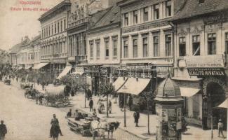 Kolozsvár Mátyás square, shops (fl)