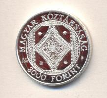 2002. 3000Ft Ag "Széchenyi Könyvtár" T:PP Csak 3000db!