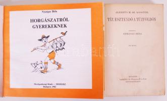 Könyv tétel, összesen 5db: 2 db Magyar Földrajzi Társaság, Kannibálok földjén, Tíz esztendő Tűzföldö...