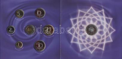 2007. 1Ft-100Ft 8klf db, szettben, benne 50Ft "50 éves a Római Szerződés" T:PP Csak 5000db...