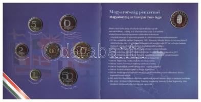 2004. 1Ft-100Ft 8klf db, szettben, benne 50Ft "Magyarország az EU tagja" T:PP Csak 7000db!