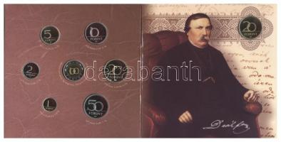 2003. 1Ft-100Ft 8klf db, szettben, benne 20Ft "Deák Ferenc" T:PP Csak 7000db!