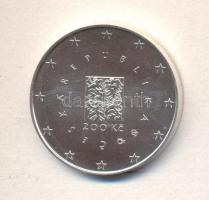 Csehország 2004. 200K Ag "EU csatlakozás" T:BU Tanúsítvánnyal 10.000db!
Czech Republic 200...