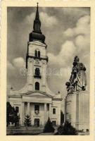 Békés, református templom, Hősök szobra