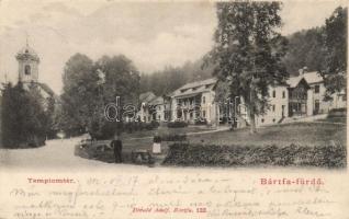 Bártfafürdő Church square (fa)