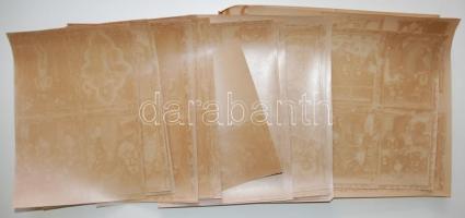 cca 1970 Szent László kódexéből készült másolatok az amerikai P. Morgan könyvtárból. Fehér Mátyás tö...