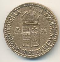 Lapis András (1942-) 1998. "A Szabadságharc 150. évfordulója / 3 Krajczár emlékére" Br eml...