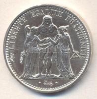 Franciaország 1965. 10Fr Ag "Herkules csoport" T:BU ph. France 1965. 10 Francs ag "Hercules group" C:BU edge error