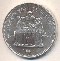 Franciaország 1975. 50Fr Ag "Herkules csoport" T:BU ph. France 1975. 50 Francs Ag "Hercules group" C:BU edge error