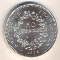 Franciaország 1975. 50Fr Ag "Herkules csoport" T:BU ph.
France 1975. 50 Francs Ag "He...