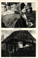 Carpatho-Ukrainian gypsy woman