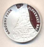 Szlovákia 1994. 500K Ag "Szlovák Paradicsom Nemzeti Park" T:PP Slovakia 1994. 500 Korun Ag "Slovensky Raj National Park" C:PP
