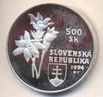 Szlovákia 1994. 500K Ag "Szlovák Paradicsom Nemzeti Park" T:PP
Slovakia 1994. 500 Korun Ag...
