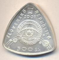 Szlovákia 2001. 500K Ag "Millennium" T:BU
Slovakia 2001. 500 Korun Ag "Third Millenni...