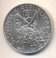 Szlovákia 2008. 200K Ag "Andrej Kmet" T:BU
Slovakia 2008 200 Korun Ag "Andrej Kmet&qu...