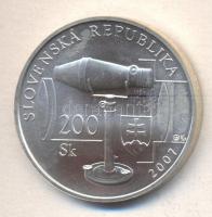 Szlovákia 2007. 200K Ag "J.M Petzval" T:BU
Slovakia 2007. 200 Korun Ag "J.M Petzval&q...