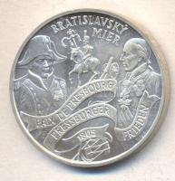 Szlovákia 2005. 200K Ag "Pozsonyi béke" T:BU Slovakia 2005. 200 Korun Ag "Treaty of Pressburg" C:BU