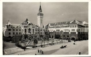 Marosvásárhely town hall and the Palace of Culture