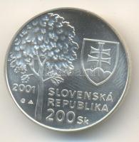 Szlovákia 2001. 200K Ag "Alexander Dubcek" T:BU
Slovakia 2001. 200 Korun Ag "Alexande...