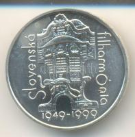 Szlovákia 1999. 200K Ag "Szlovák Filharmónia 200 éves" T:BU Slovakia 1999. 200 Korun Ag "200th anniversary-Slovac Philharmonic" C:BU