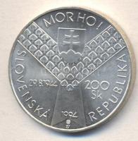 Szlovákia 1994. 200K Ag "1944.6.6. D-nap" T:1
Slovakia 1994. 200 Korun Ag "6.6.1944. ...