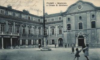 Fiume town hall, San Girolamo church