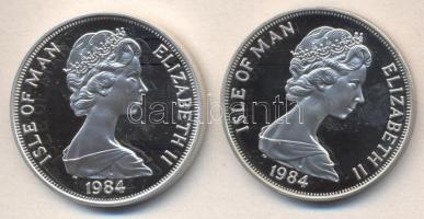 Man sziget 1984. 1C Ag (2x) "Nyári és Téli Olimpia - Futás / Jégtánc" T:PP
Isle of Man 198...