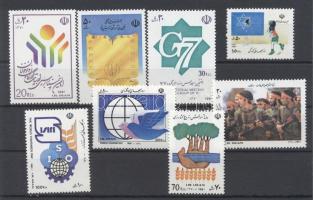 8 different stamps, 8 klf bélyeg