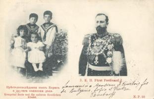 Ferdinand of Bulgaria and Prince Boris