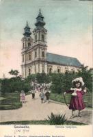 Szabadka Terézia church, collage