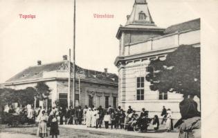 Topolya town hall, the shop of Riesz