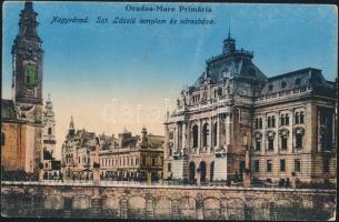 Nagyvárad St. Ladislaus church, town hall