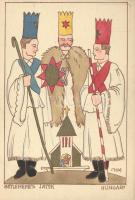 Betlehemes játék / Hungarian Christmas folklore s: Holló