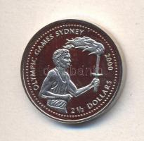 Libéria 1999. 2 1/2$ CuNi "Olimpia Sidney" T:PP
Liberia 1999. 2 1/2$ CuNi "Olympics S...