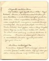 1938 Szittyai László: cserkész-jegyzetek, Tordai- szigeti tábor két napja,  / Scout note