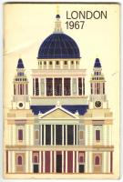 1967 The Barclays Group of Banks: Visitor's Guide to London. Útikönyvecske térképmelléklettel, metróhálózattal /  With city map and a mep of the subway system