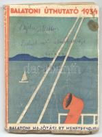 1934 Balatoni útmutató és hajózási menetrend