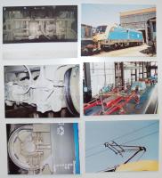 16 db részletfotó a Taurus villanymozdonyról.